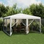 Carpa para fiestas con 8 paredes de malla HDPE blanco 4x4 m de , Tiendas de campaña - Ref: Foro24-4010061, Precio: 129,80 €, ...