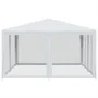 Carpa para fiestas con 8 paredes de malla HDPE blanco 4x4 m de , Tiendas de campaña - Ref: Foro24-4010061, Precio: 129,80 €, ...