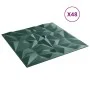 Paneles de pared 48 uds XPS amatista verde 50x50 cm 12 m² de , Recubrimiento de paredes - Ref: Foro24-4100059, Precio: 126,48...