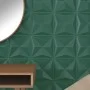 Paneles de pared 12 uds XPS origami verde 50x50 cm 3 m² de , Recubrimiento de paredes - Ref: Foro24-4100065, Precio: 37,93 €,...
