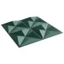 Paneles de pared 12 uds XPS origami verde 50x50 cm 3 m² de , Recubrimiento de paredes - Ref: Foro24-4100065, Precio: 37,93 €,...