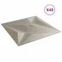 Paneles de pared 48 uds XPS estrella Beton 50x50 cm 12 m² de , Recubrimiento de paredes - Ref: Foro24-4100073, Precio: 115,51...