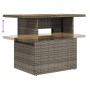 Set de sofás de jardín 7 pzas con cojines ratán sintético gris de , Conjuntos de jardín - Ref: Foro24-3327224, Precio: 527,40...