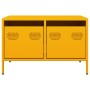 Mueble TV acero laminado en frío amarillo mostaza 68x50x43,5 cm de , Muebles TV - Ref: Foro24-851241, Precio: 81,15 €, Descue...