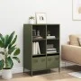 Aparador acero verde oliva 68x39x103,5 cm de , Aparadores - Ref: Foro24-851386, Precio: 110,73 €, Descuento: %