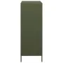 Aparador acero verde oliva 68x39x103,5 cm de , Aparadores - Ref: Foro24-851386, Precio: 110,73 €, Descuento: %