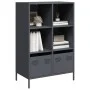 Aparador acero gris antracita 68x39x103,5 cm de , Aparadores - Ref: Foro24-851384, Precio: 110,73 €, Descuento: %