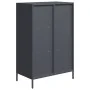 Aparador acero gris antracita 68x39x103,5 cm de , Aparadores - Ref: Foro24-851384, Precio: 110,73 €, Descuento: %
