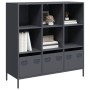 Aparador acero gris antracita 101,5x39x103,5 cm de , Aparadores - Ref: Foro24-851390, Precio: 173,27 €, Descuento: %