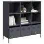 Aparador acero gris antracita 101,5x39x103,5 cm by , Sideboards - Ref: Foro24-851390, Price: 171,09 €, Discount: %