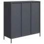 Aparador acero gris antracita 101,5x39x103,5 cm by , Sideboards - Ref: Foro24-851390, Price: 171,09 €, Discount: %