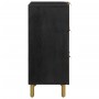 Aparadores 2 uds madera de ingeniería negro 60x33x75 cm de , Taquillas y armarios de almacenamiento - Ref: Foro24-3309992, Pr...