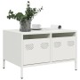 Mueble para TV acero laminado en frío blanco 68x50x43,5 cm de , Muebles TV - Ref: Foro24-851243, Precio: 81,15 €, Descuento: %