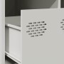 Mueble para TV acero laminado en frío blanco 68x50x43,5 cm de , Muebles TV - Ref: Foro24-851243, Precio: 81,15 €, Descuento: %