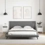 Mesitas de noche 2 unidades acero blanco 35x39x43,5 cm de , Mesitas de noche - Ref: Foro24-851255, Precio: 73,94 €, Descuento: %