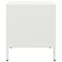 Mesitas de noche 2 unidades acero blanco 35x39x43,5 cm de , Mesitas de noche - Ref: Foro24-851255, Precio: 74,66 €, Descuento: %