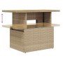 Juego de sofás jardín con cojines 5 pzas ratán sintético beige de , Conjuntos de jardín - Ref: Foro24-3326880, Precio: 359,70...