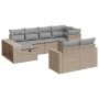 Juego de sofás jardín con cojines beige 10 pzas ratán sintético de , Conjuntos de jardín - Ref: Foro24-3326063, Precio: 584,3...