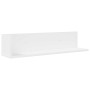 Estante de pared 2 uds madera ingeniería blanco 75x16,5x16,5 cm de , Estantes y estanterías - Ref: Foro24-860031, Precio: 32,...