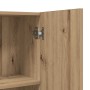 Armario de lavadora roble artisan 64x25,5x190 cm de , Accesorios para lavadoras y secadoras - Ref: Foro24-856647, Precio: 97,...