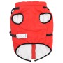 Abrigo para perro con arnés impermeable reflectante 3XL rojo de , Ropa para perros - Ref: Foro24-4019888, Precio: 22,29 €, De...