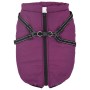 Abrigo para perro con arnés impermeable reflectante 3XL morado de , Ropa para perros - Ref: Foro24-4019906, Precio: 22,12 €, ...