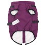 Abrigo para perro con arnés impermeable reflectante 3XL morado de , Ropa para perros - Ref: Foro24-4019906, Precio: 22,12 €, ...