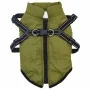 Abrigo perro con arnés impermeable reflectante XL verde militar de , Ropa para perros - Ref: Foro24-4019895, Precio: 20,07 €,...
