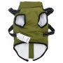Abrigo perro con arnés impermeable reflectante XL verde militar de , Ropa para perros - Ref: Foro24-4019895, Precio: 20,07 €,...