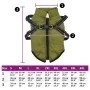 Abrigo perro con arnés impermeable reflectante XL verde militar de , Ropa para perros - Ref: Foro24-4019895, Precio: 20,07 €,...