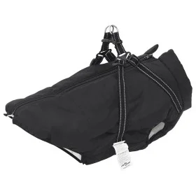 Abrigo para perro con arnés impermeable reflectante 3XL negro de , Ropa para perros - Ref: Foro24-4019912, Precio: 21,86 €, D...