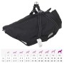 Abrigo para perro con arnés impermeable reflectante 3XL negro de , Ropa para perros - Ref: Foro24-4019912, Precio: 22,29 €, D...
