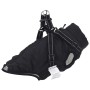 Abrigo para perro con arnés impermeable reflectante XL negro de , Ropa para perros - Ref: Foro24-4019910, Precio: 20,17 €, De...