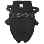 Abrigo para perro con arnés impermeable reflectante XL negro de , Ropa para perros - Ref: Foro24-4019910, Precio: 20,17 €, De...