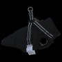 Abrigo para perro con arnés impermeable reflectante XL negro de , Ropa para perros - Ref: Foro24-4019910, Precio: 20,17 €, De...