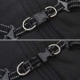 Abrigo para perro con arnés impermeable reflectante XL negro de , Ropa para perros - Ref: Foro24-4019910, Precio: 20,17 €, De...