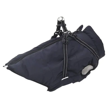 Abrigo perro con arnés impermeable reflectante 4XL azul marino de , Ropa para perros - Ref: Foro24-4019919, Precio: 23,91 €, ...