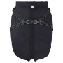 Abrigo perro con arnés impermeable reflectante 4XL azul marino de , Ropa para perros - Ref: Foro24-4019919, Precio: 23,91 €, ...