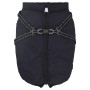 Abrigo perro con arnés impermeable reflectante 4XL azul marino de , Ropa para perros - Ref: Foro24-4019919, Precio: 24,33 €, ...