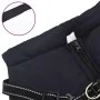 Abrigo perro con arnés impermeable reflectante 4XL azul marino de , Ropa para perros - Ref: Foro24-4019919, Precio: 23,91 €, ...