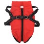 Abrigo para perro con arnés impermeable reflectante XL rojo de , Ropa para perros - Ref: Foro24-4019950, Precio: 20,47 €, Des...