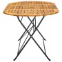 Mesa de jardín madera maciza de acacia ovalada 160x85x74 cm de vidaXL, Mesas de jardín - Ref: Foro24-313162, Precio: 148,42 €...
