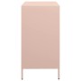 Aparador de acero laminado en frío rosa 68x39x73,5 cm de , Aparadores - Ref: Foro24-851359, Precio: 119,58 €, Descuento: %