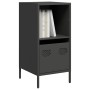 Aparador de acero laminado en frío negro 35x39x73,5 cm de , Aparadores - Ref: Foro24-851352, Precio: 55,81 €, Descuento: %