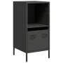 Aparador de acero laminado en frío negro 35x39x73,5 cm de , Aparadores - Ref: Foro24-851352, Precio: 55,30 €, Descuento: %