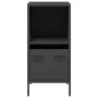 Aparador de acero laminado en frío negro 35x39x73,5 cm de , Aparadores - Ref: Foro24-851352, Precio: 55,30 €, Descuento: %