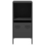 Aparador de acero laminado en frío negro 35x39x73,5 cm de , Aparadores - Ref: Foro24-851352, Precio: 55,81 €, Descuento: %