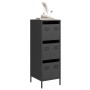 Aparador de acero negro 39x35x103,5 cm de , Aparadores - Ref: Foro24-851400, Precio: 82,32 €, Descuento: %