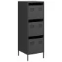 Aparador de acero negro 39x35x103,5 cm de , Aparadores - Ref: Foro24-851400, Precio: 81,37 €, Descuento: %