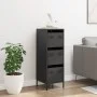 Aparador de acero negro 39x35x103,5 cm de , Aparadores - Ref: Foro24-851400, Precio: 81,37 €, Descuento: %
